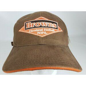 Cleveland Browns Adjustable Buckle Strap ANNCO Trucker Cap Hat With Tags Vintage